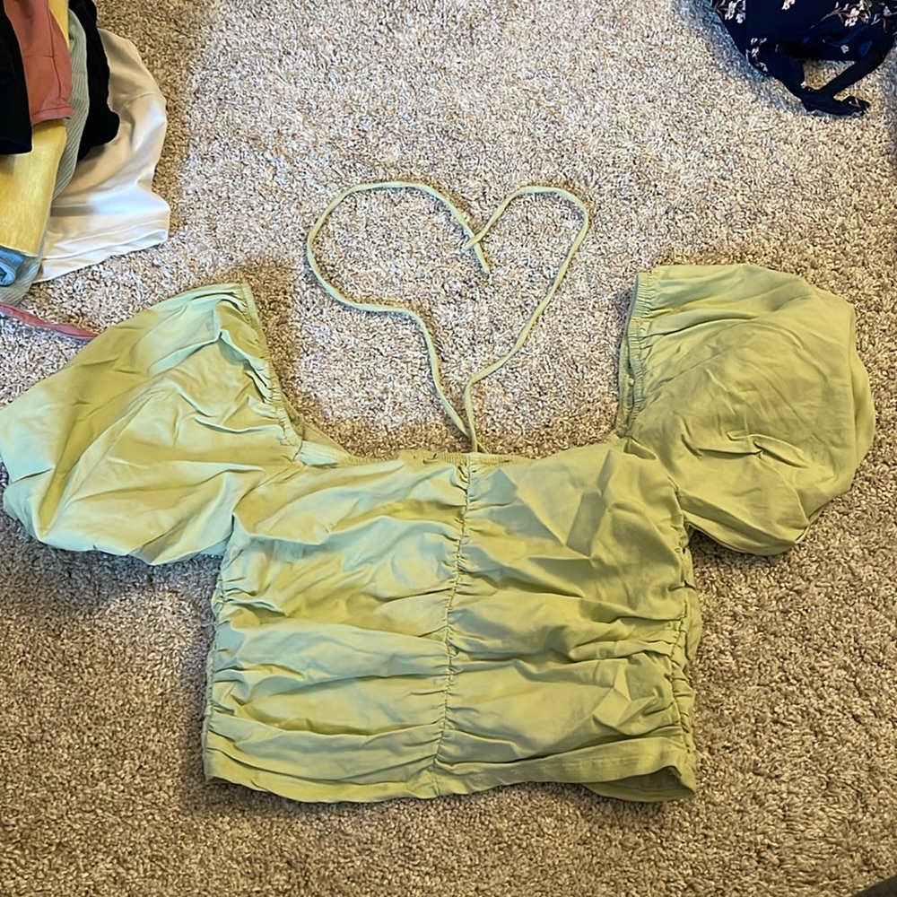 Light green tank